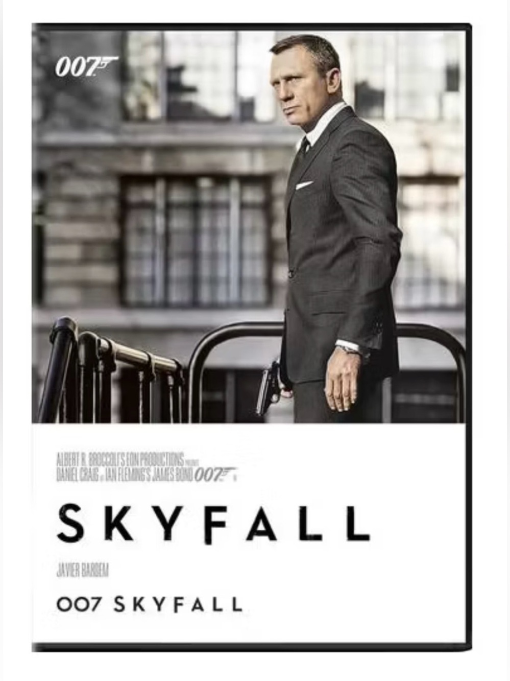 #33991**Classic Men's Charcoal Gray Suit Jacket - 007 Skyfall Inspired